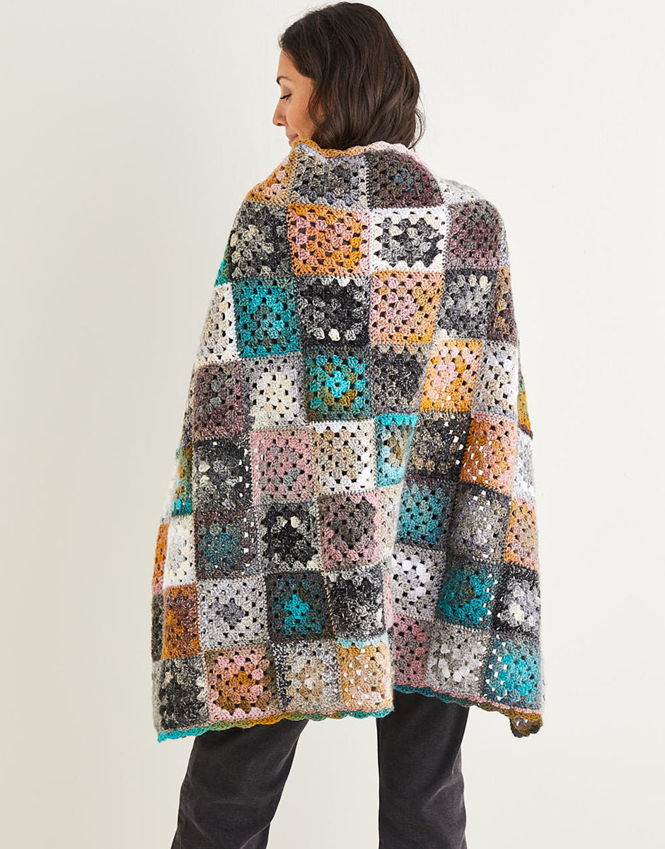 Sirdar Jewelspun Crochet Blanket 10144
