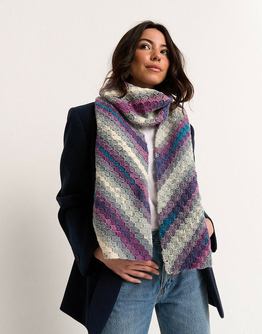 Hayfield Spirit Crochet Scarf