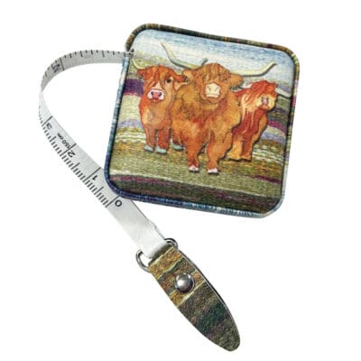 Emma Ball Highland Coo Tape Measure