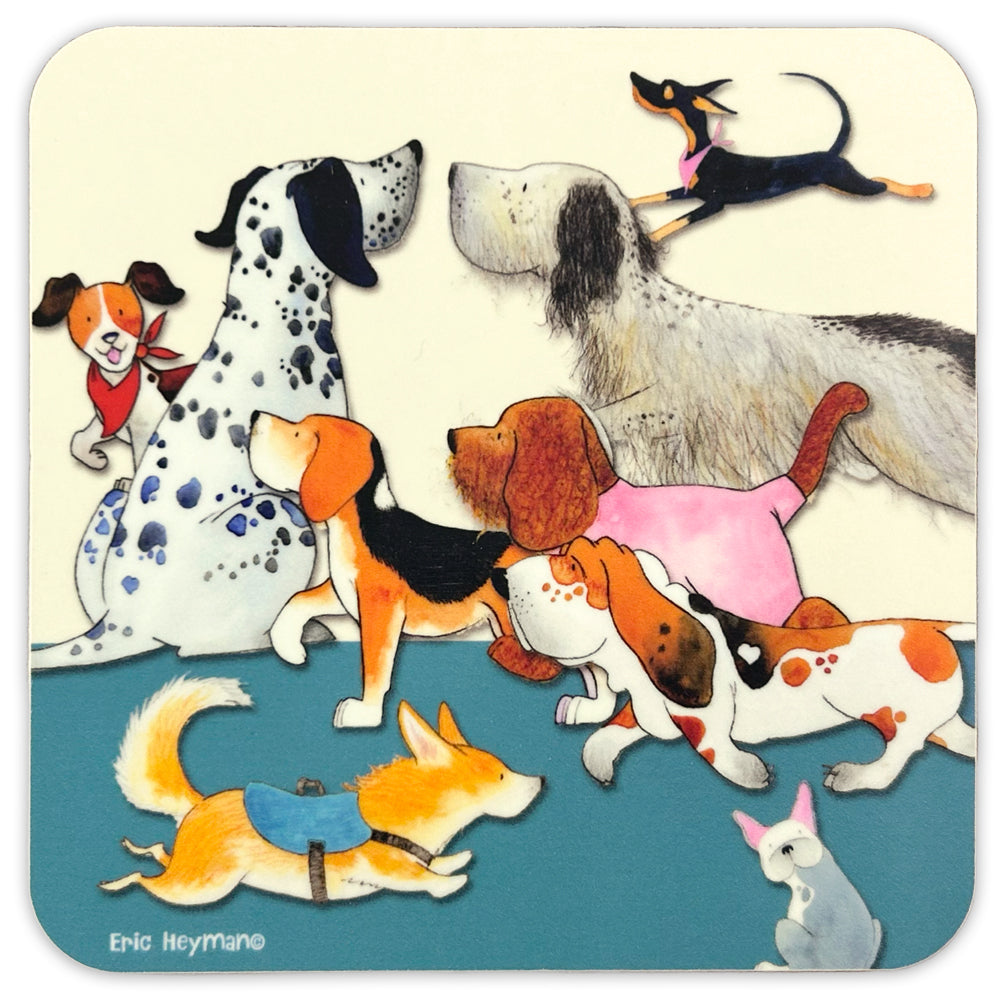 Emma Ball Paw Club 1 Coaster