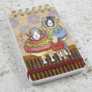 Emma Ball Sheep in Sweaters Mini Spiral Pad