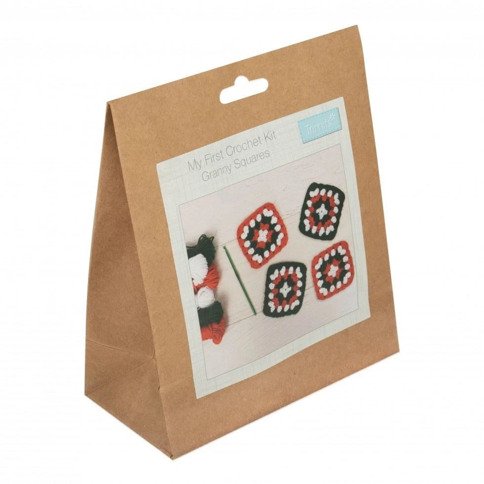 Trimits Granny Square Christmas Colours Kit