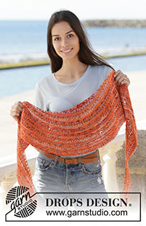 Solar Flares Shawl Kit
