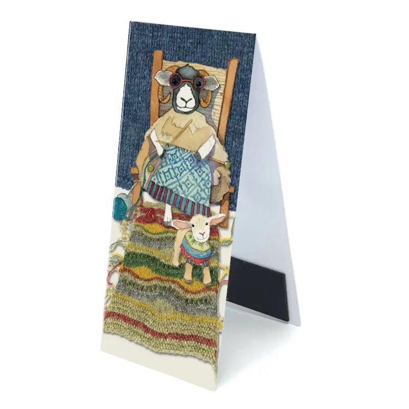 Knitting Sheep Bookmark