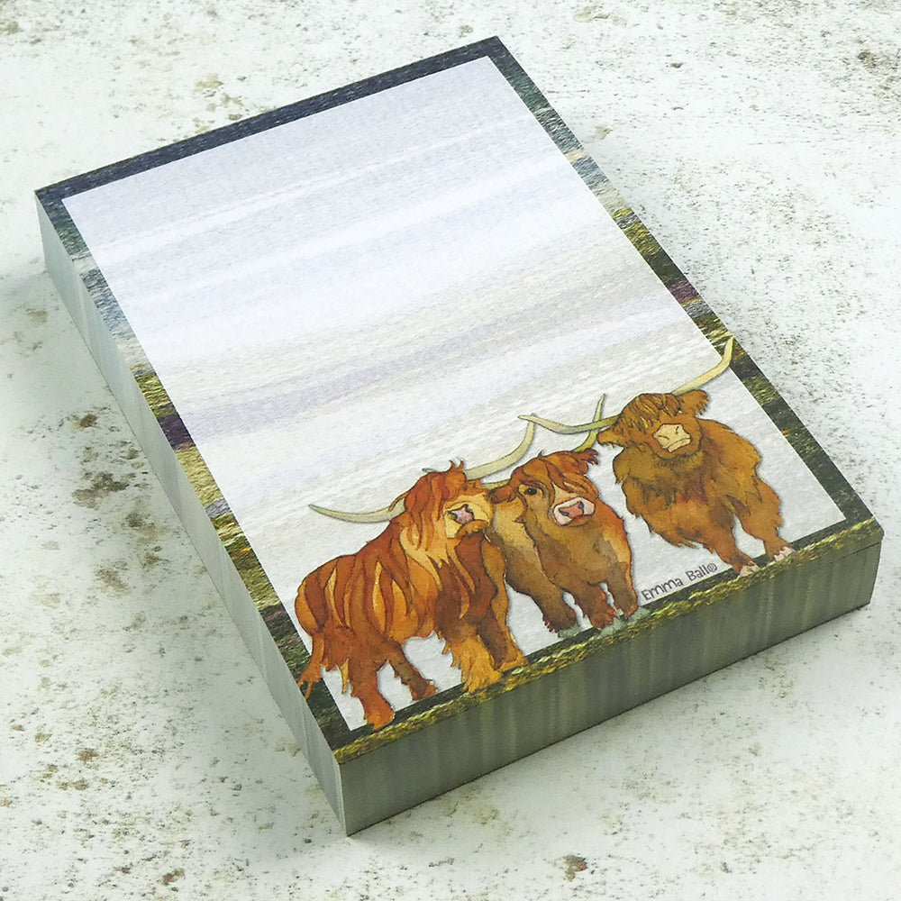 Highland Coos Chunky Pad