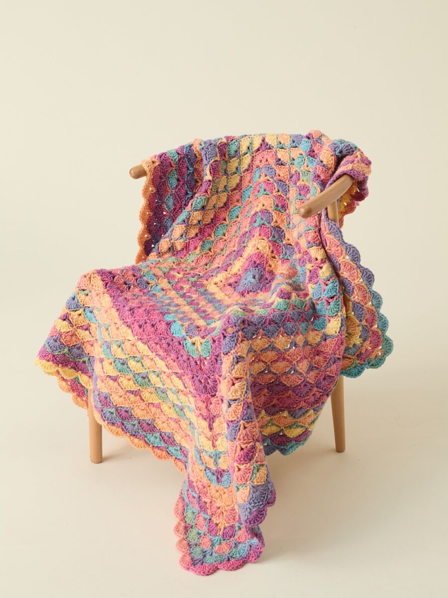 Hayfield Cloud Crochet Blanket