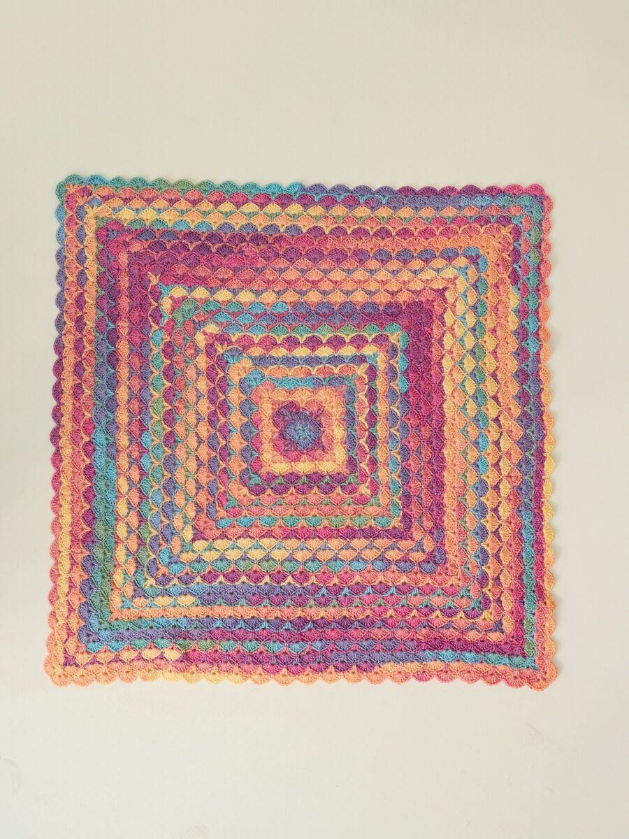 Hayfield Cloud Crochet Blanket