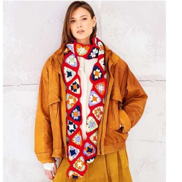 Stylecraft Heart Scarf Make Along - Crochet