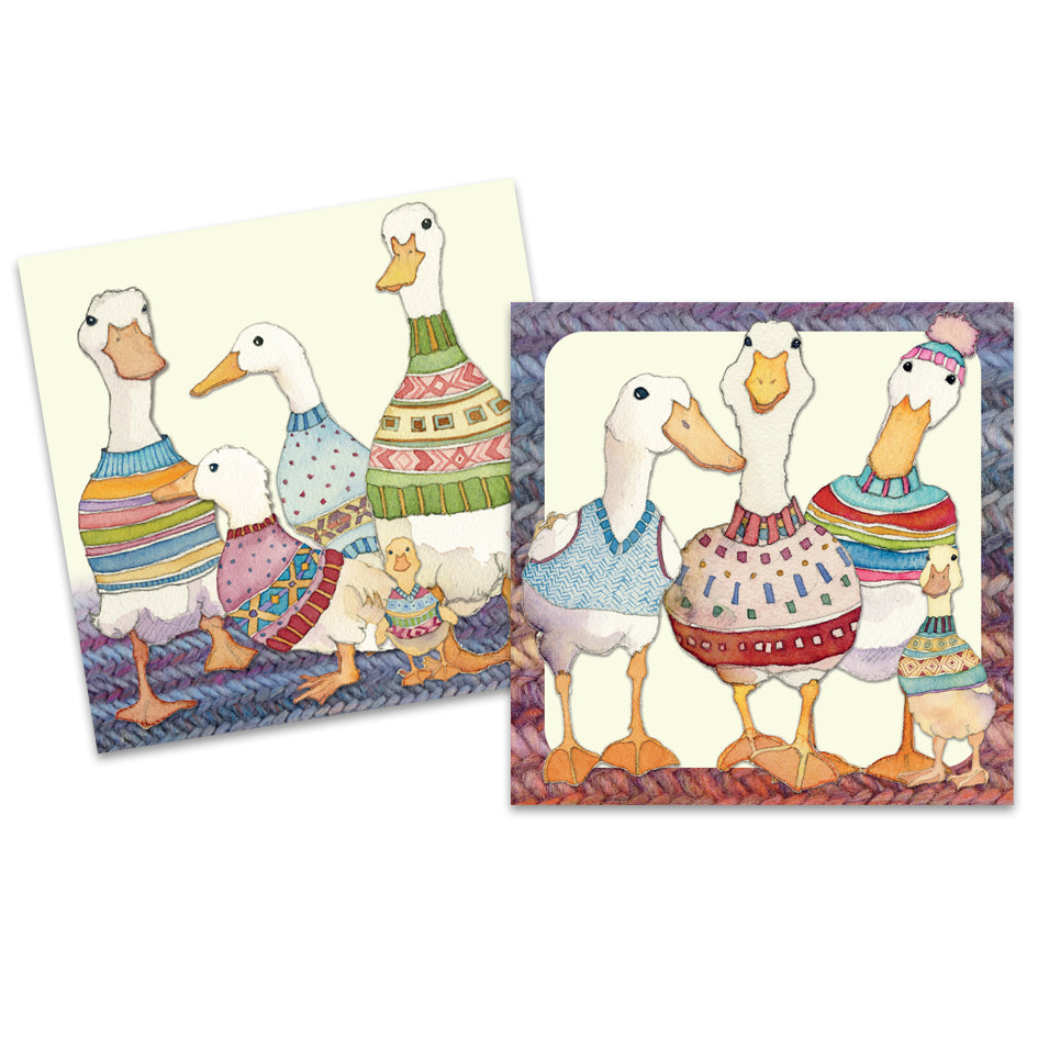 Emma Ball Dapper Ducks Notecards x10