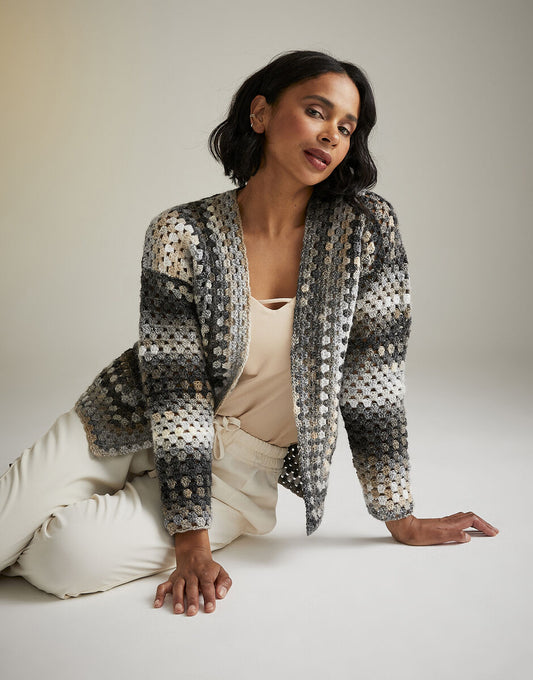 Sirdar Moon and Stars Crochet Cardigan