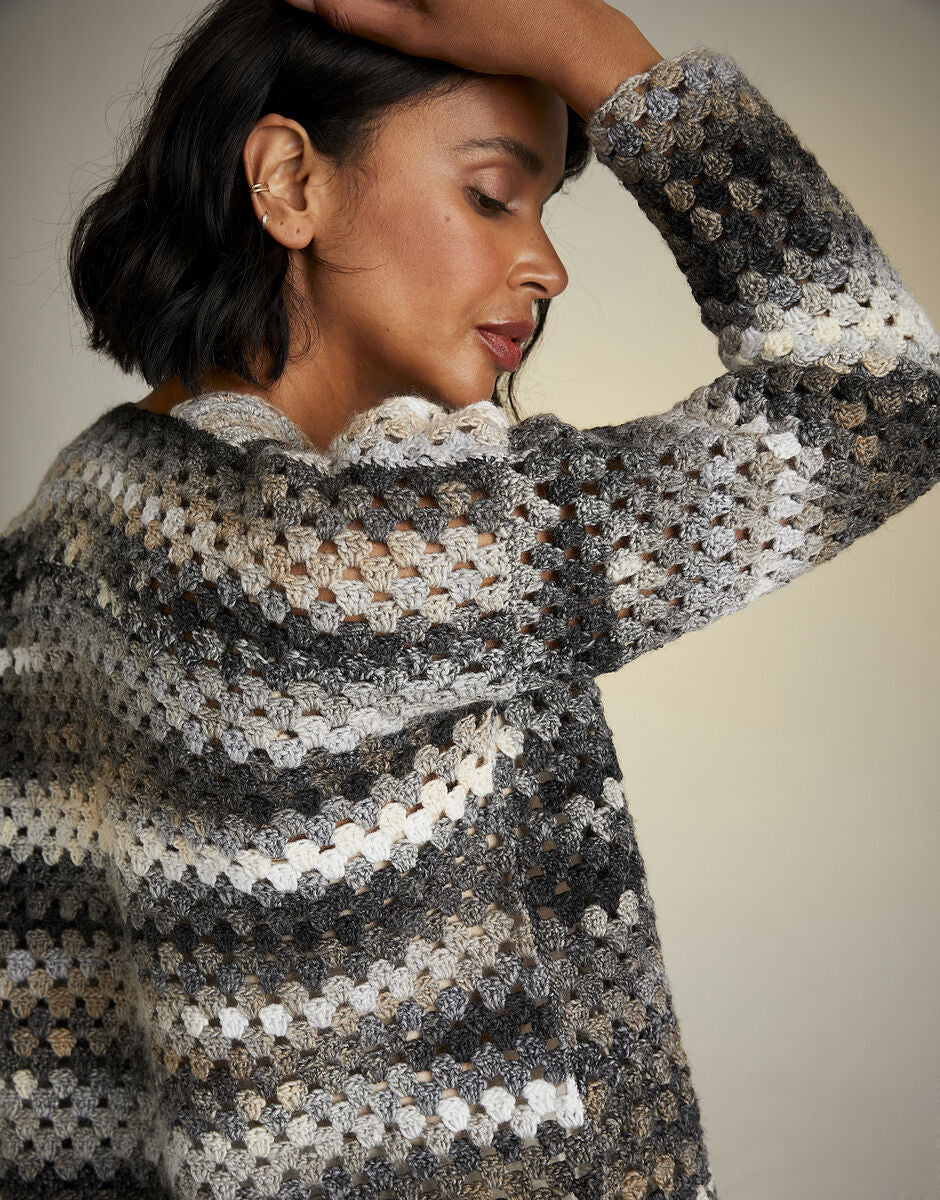 Sirdar Moon and Stars Crochet Cardigan