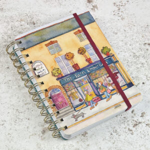 Emma Ball Market Street Wiro Notebook with Pockets