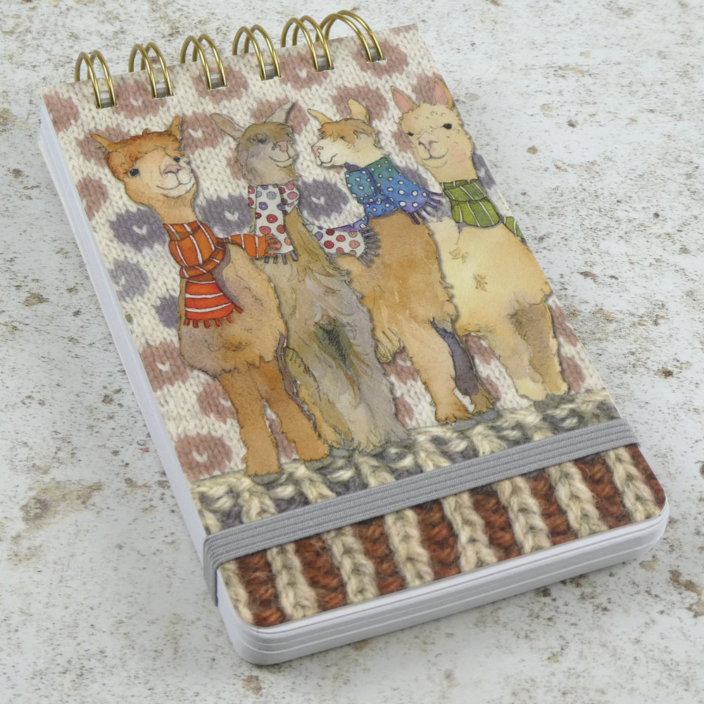 Emma Ball Alpaca & Friends Mini Spiral Pad