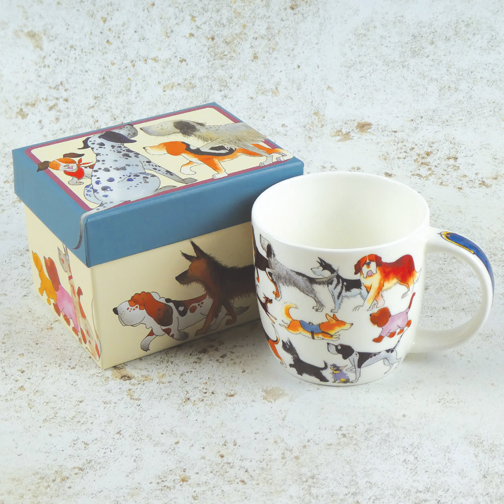Emma Ball Paw Club Bone China Mug in Gift Box