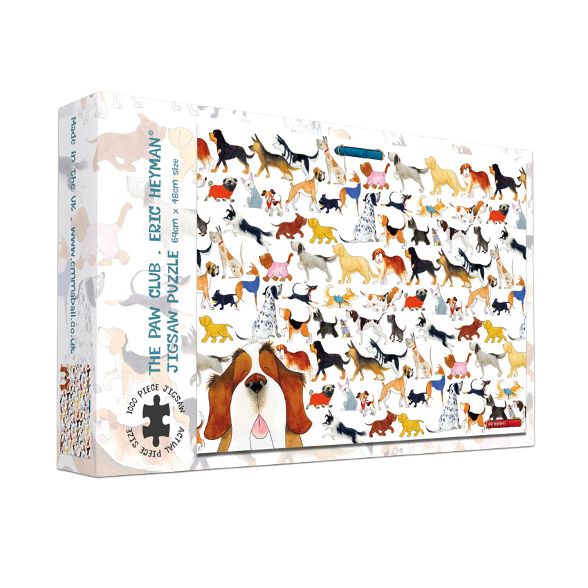 Emma Ball Paw Club 1000 Piece Jigsaw