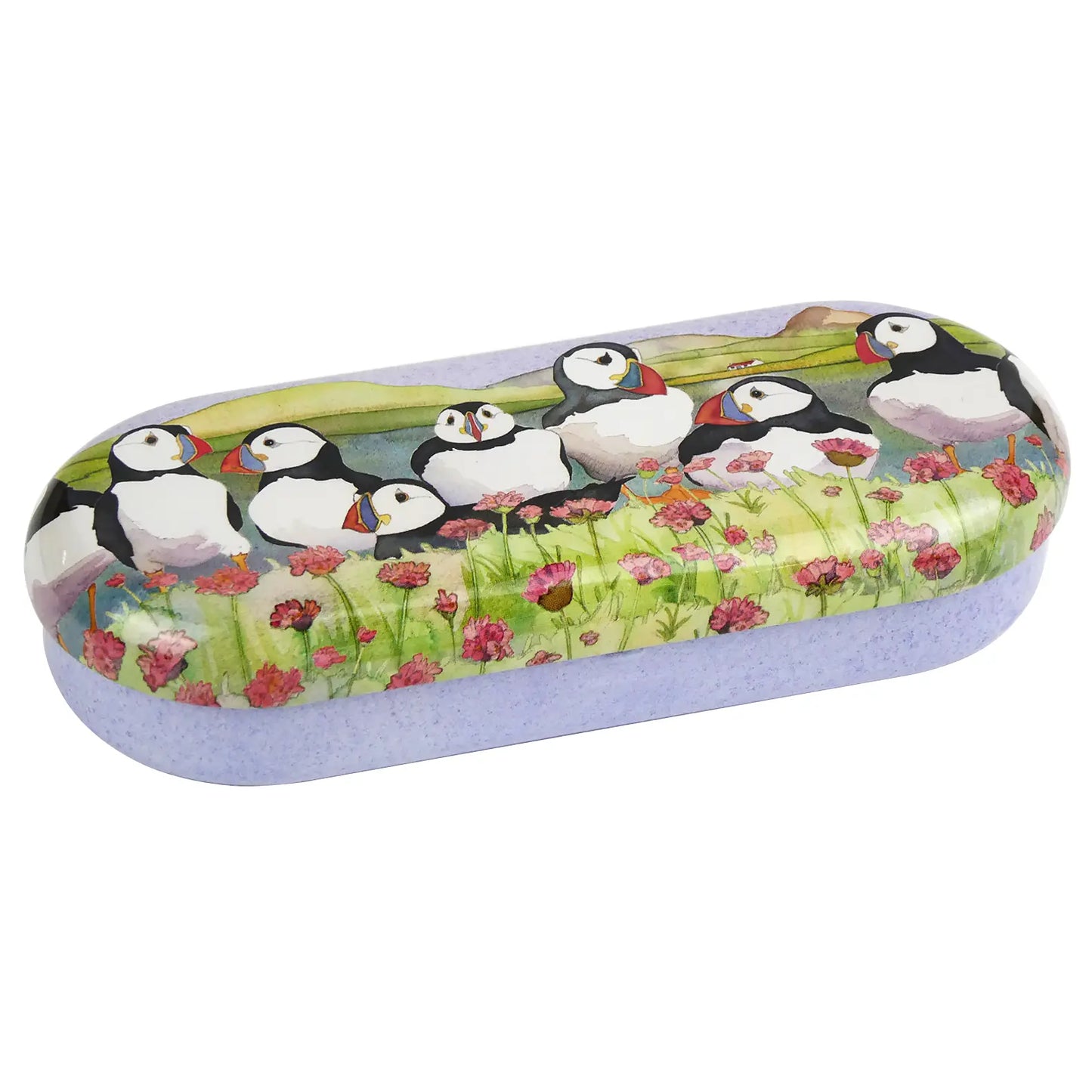 Emma Ball Sea Thrift Puffin Glasses Case