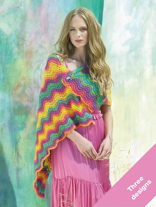 James C Brett Shhh DK Shawl or Cowl Kit