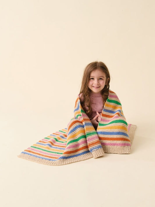 Sirdar Scandi Stripes Blanket Kit