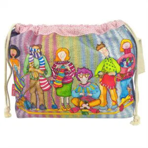 Emma Ball Yarn Club Drawstring Bag