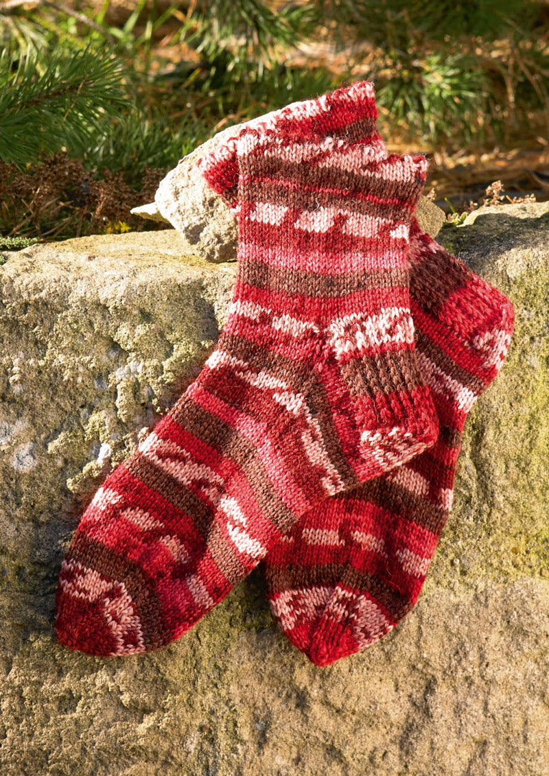 James C Brett Sock Kit - 4 ways!