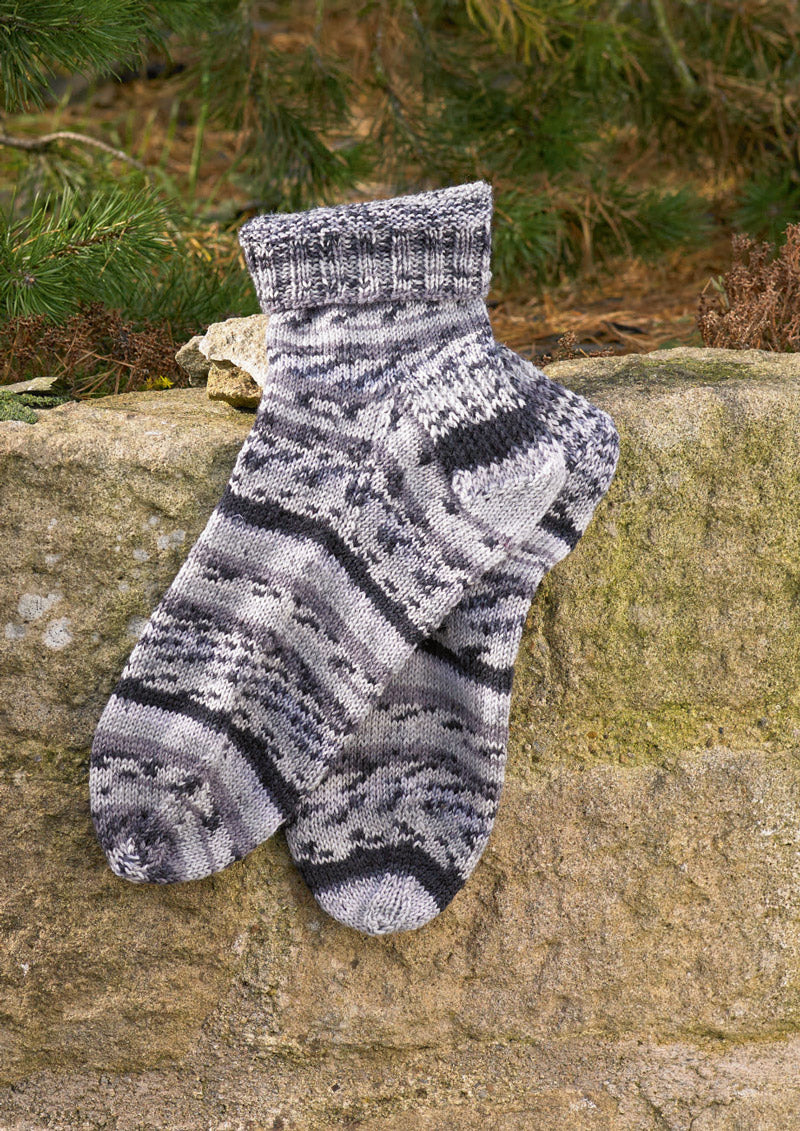 James C Brett Sock Kit - 4 ways!