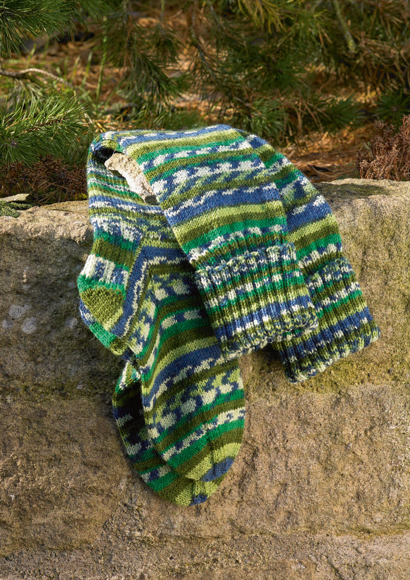 James C Brett Sock Kit - 4 ways!