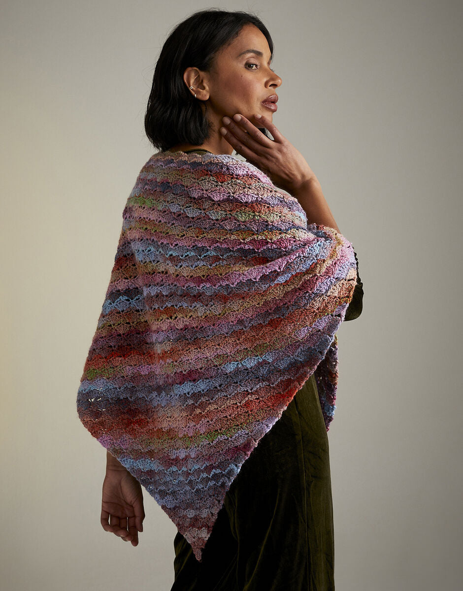 Sirdar Best In Show Crochet Shawl Kit with Jewelspun Aran
